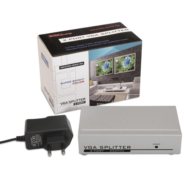 Nanocable Multiplexor VGA para 2 monitores - Imagem de Detalhe 16