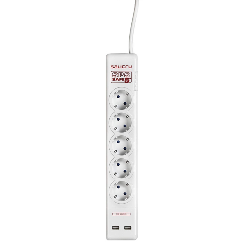 Salicru SPS SAFE 5+ Régua com Proteção 5 Tomadas - Imagem de Detalhe 8