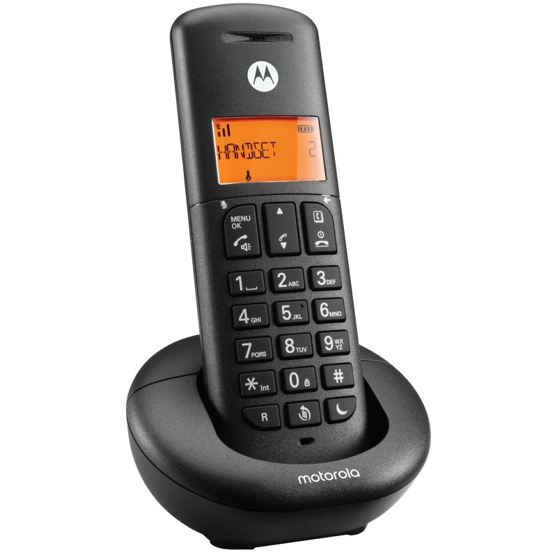 MOTOROLA E201 Telefone DECT Bloqueio de Chamadas - Imagem de Detalhe 8