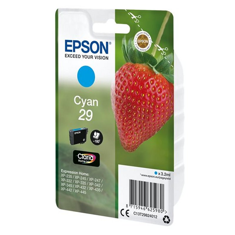 Epson Cartucho T2982 Ciano - Imagem de Detalhe 8