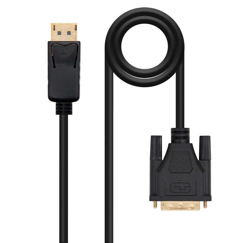 Nanocable Cabo Conversor DP para DVI 2 M Preto - Imagem de Detalhe 16