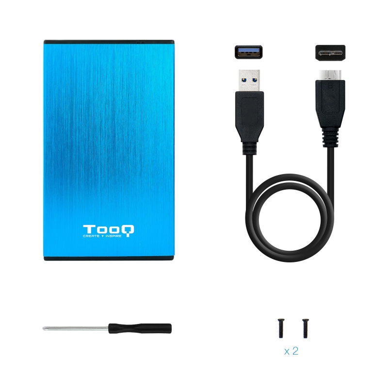 Tooq TQE-2527BL Caixa HDD 2.5" USB 3.1 Gen1/USB 3.0 - Imagem de Detalhe 24