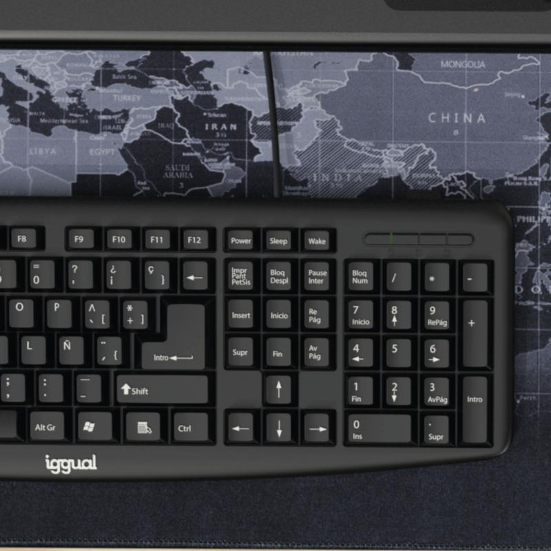 iggual Teclado padrão CK-BASIC-105T negro - Imagem de Detalhe 38