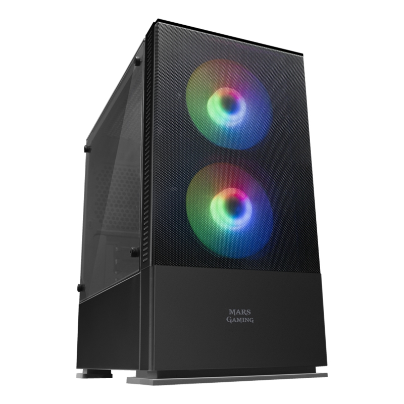Mars Gaming Caixa MCZ PREMIUM M-ATX 2X FRGB Preta - Imagem de Detalhe 24