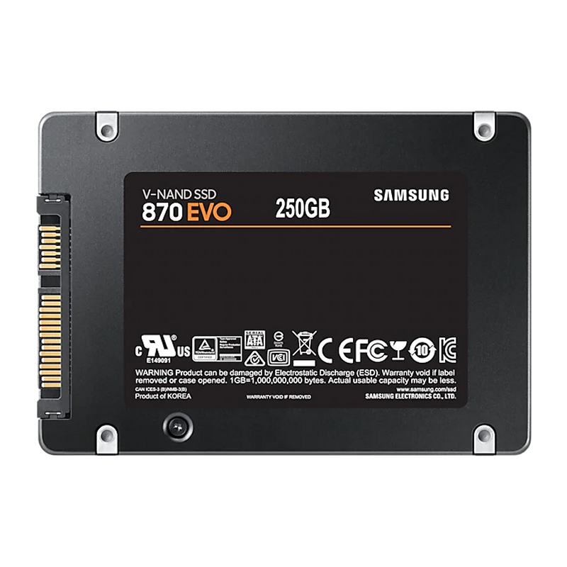 Samsung 870 Evo SSD 250GB 2.5" SATA3 - Imagem de Detalhe 10