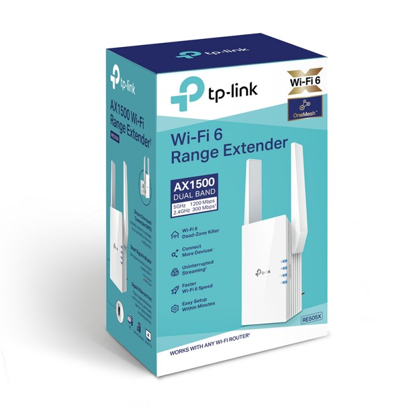 TP-Link RE505X Repetidor WiFi6 AX1500 1xGbE - Imagem de Detalhe 22