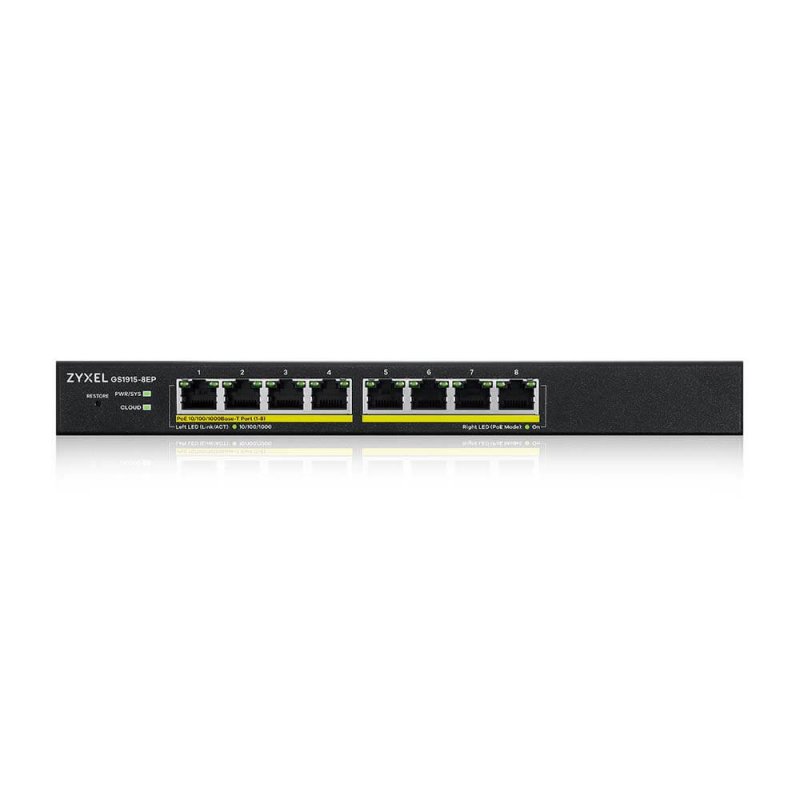 ZyXEL GS1915-8EP Smart Switch 8xGbE PoE 60W Nebula - Imagem de Detalhe 22