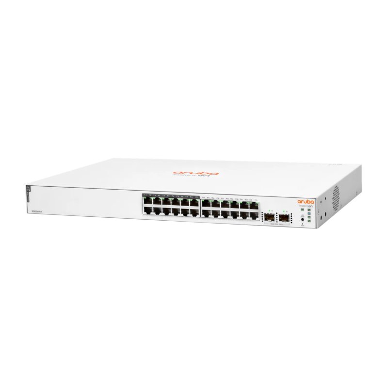 HPE NW IOn 1830 24xGbE 12 PoE 2xSFP 195W Comutador - Imagem de Detalhe 15
