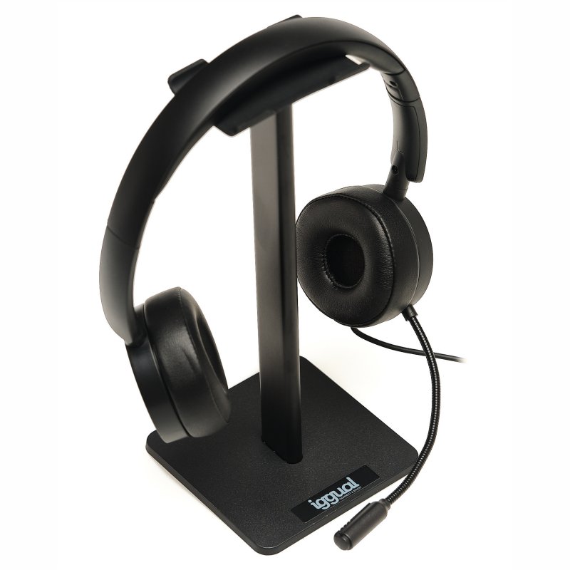 iggual Kit de auriculares Dual Tech + suporte SA22 - Imagem de Detalhe 23