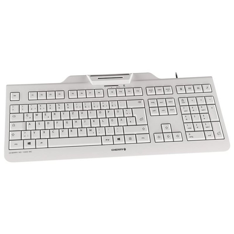 Cherry Teclado+Leitor Chip Integrado (DNIe) Branco - Imagem de Detalhe 26