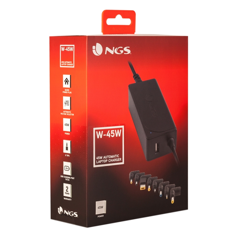 NGS CARREGADOR PARA PORTÁTIL 45W - Imagem de Detalhe 17