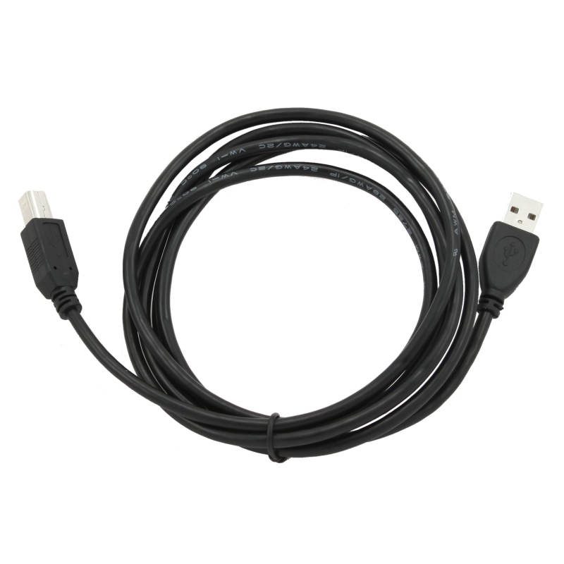 Gembird Cabo USB 2.0 Tipo A/M-B/M 1.8 Mts Preto - Imagem de Detalhe 9