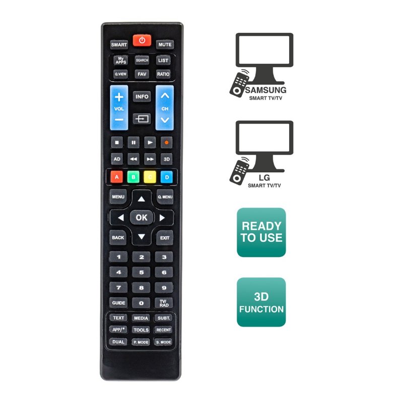 EWENT EW1575 Mando TV universal para LG e Samsung - Imagem de Detalhe 25