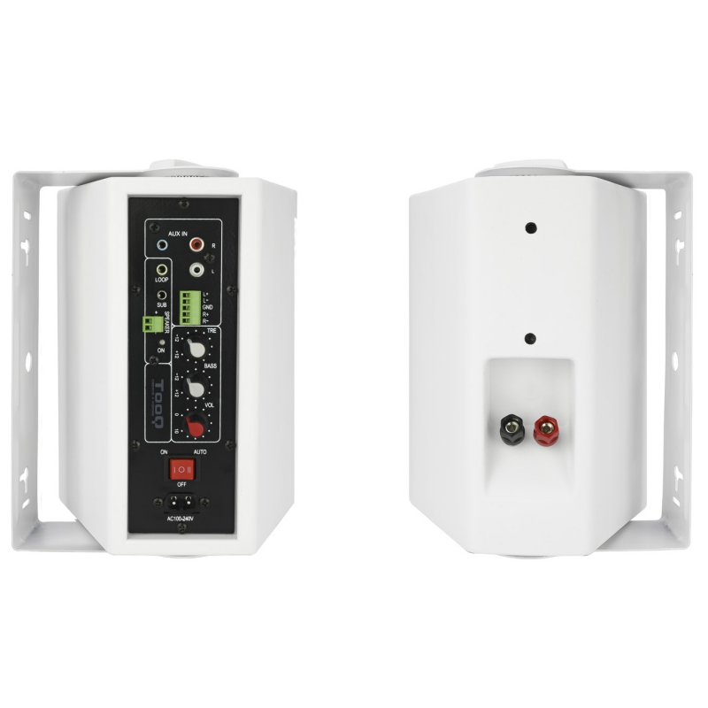 Tooq TQOWS-01W Altifalantes de Parede Pizarra Dig.2x30W - Imagem de Detalhe 27