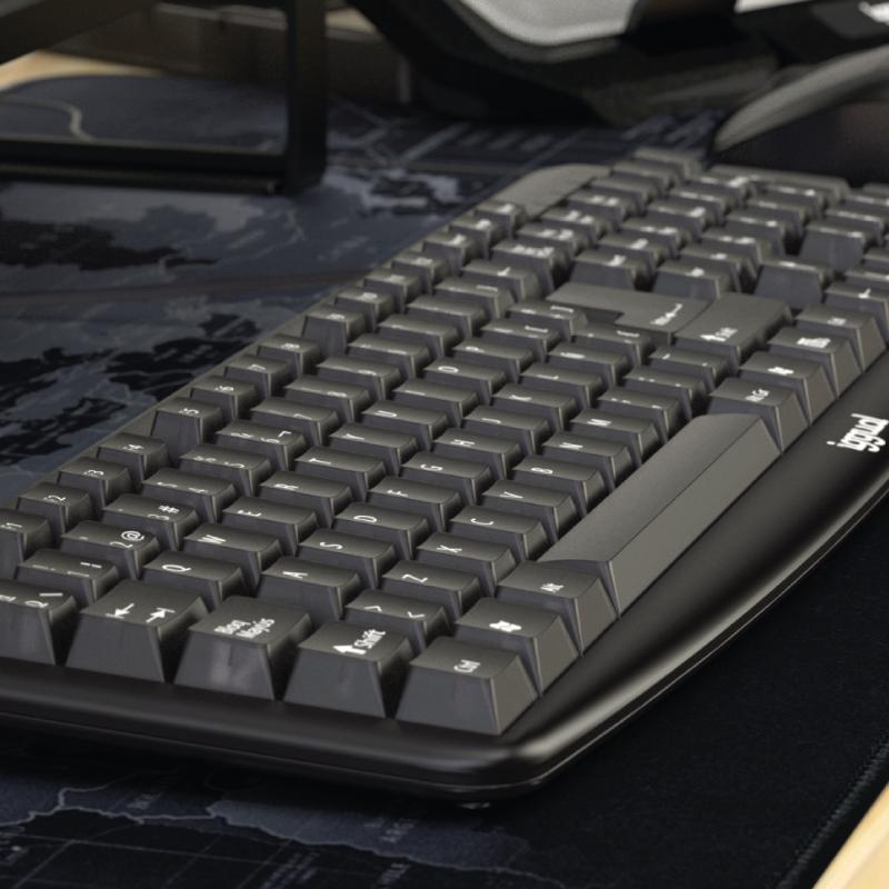 iggual Teclado padrão CK-BASIC-105T negro - Imagem de Detalhe 44