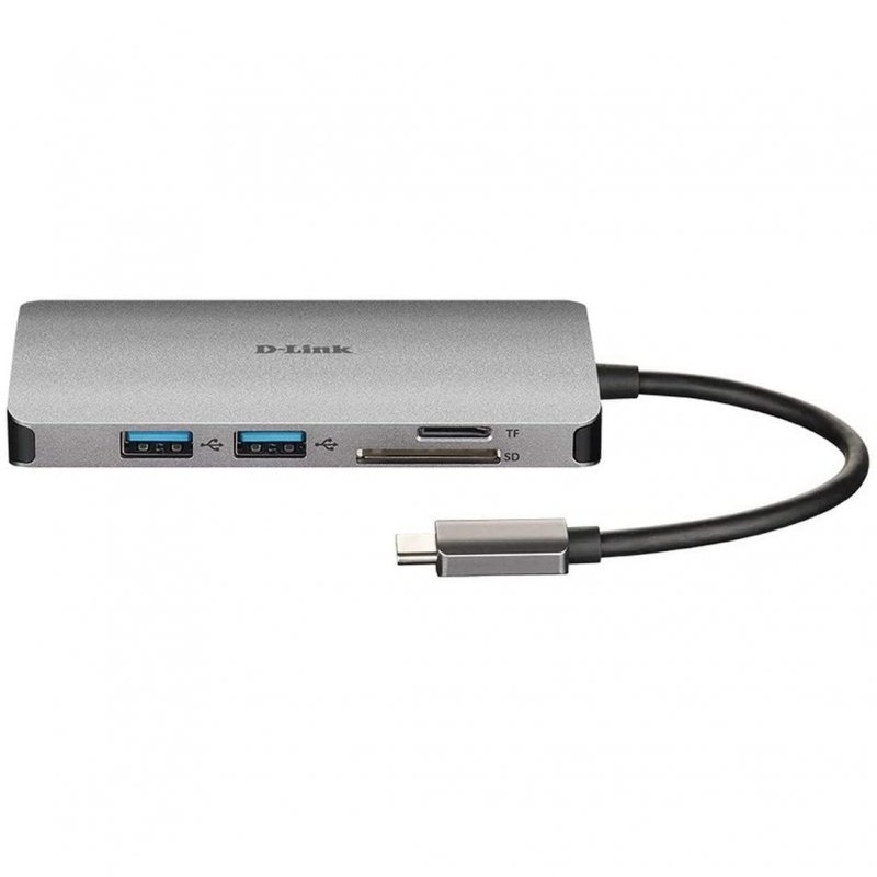 D-Link DUB-M810 Hub USB-C 8 em 1 HDMI/Eth/Leitor de Cartões - Imagem de Detalhe 17