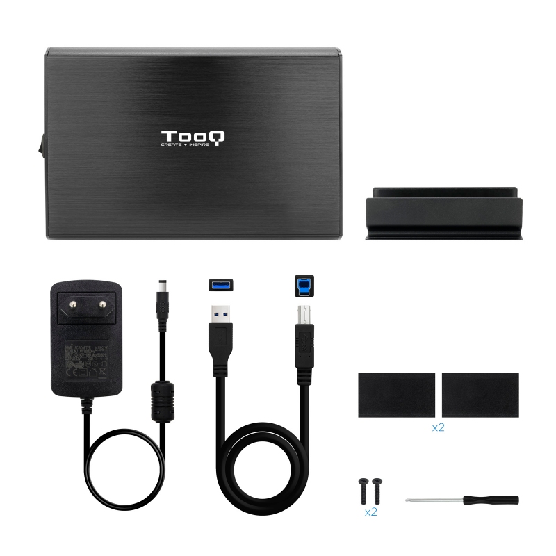 TooQ TQE-3531B Caixa HDD 3.5" USB 3.1Gen1 Preta - Imagem de Detalhe 27