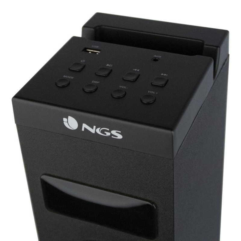 NGS Torre de Som SKY CHARM Bluetooth 2.1 50W N - Imagem de Detalhe 25