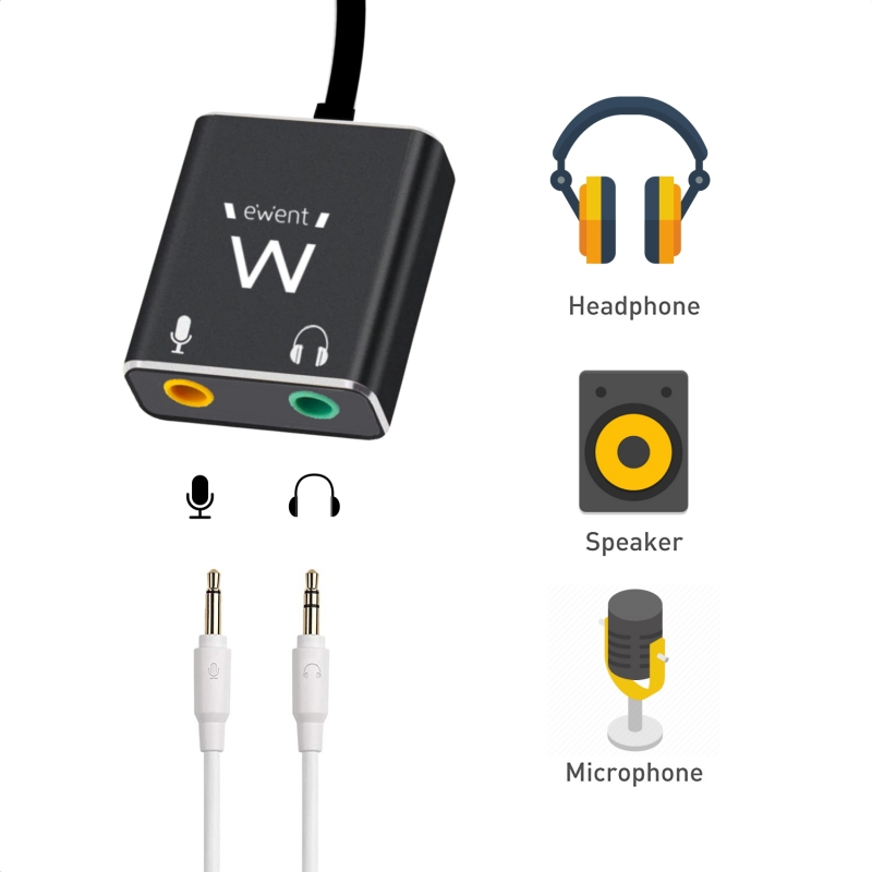 Ewent Adaptador de áudio USB tipo C/Jack - Imagem de Detalhe 18