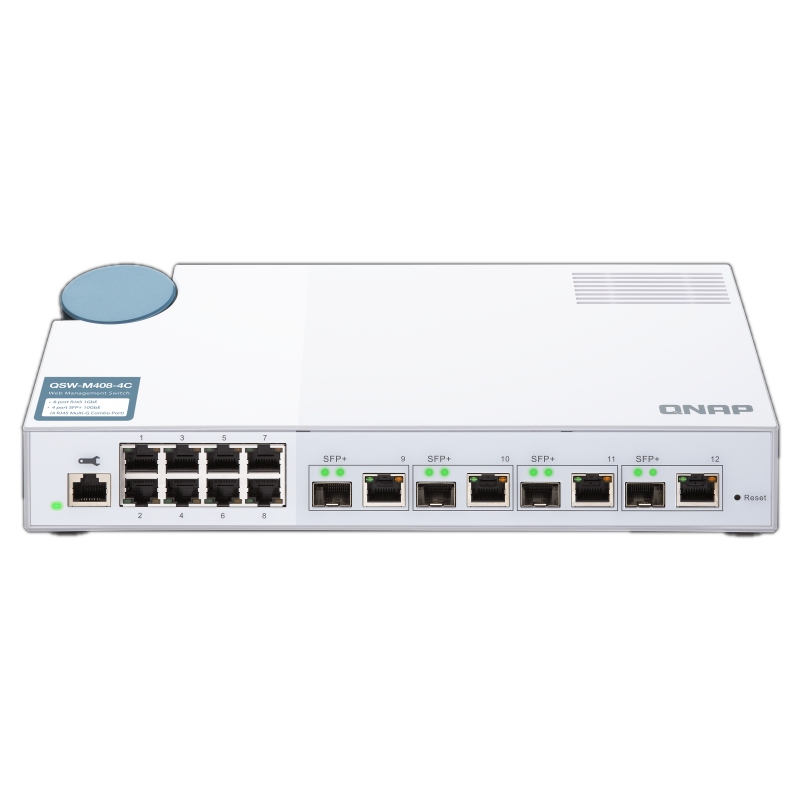 QNAP QSW-M408-4C Switch L2 4x10GbE 8xGbE - Imagem de Detalhe 18