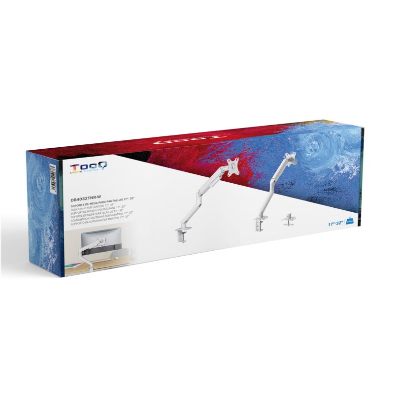 Tooq DB4032TNR-W Suporte mesa monitor/tv 17-32" Bc - Imagem de Detalhe 27
