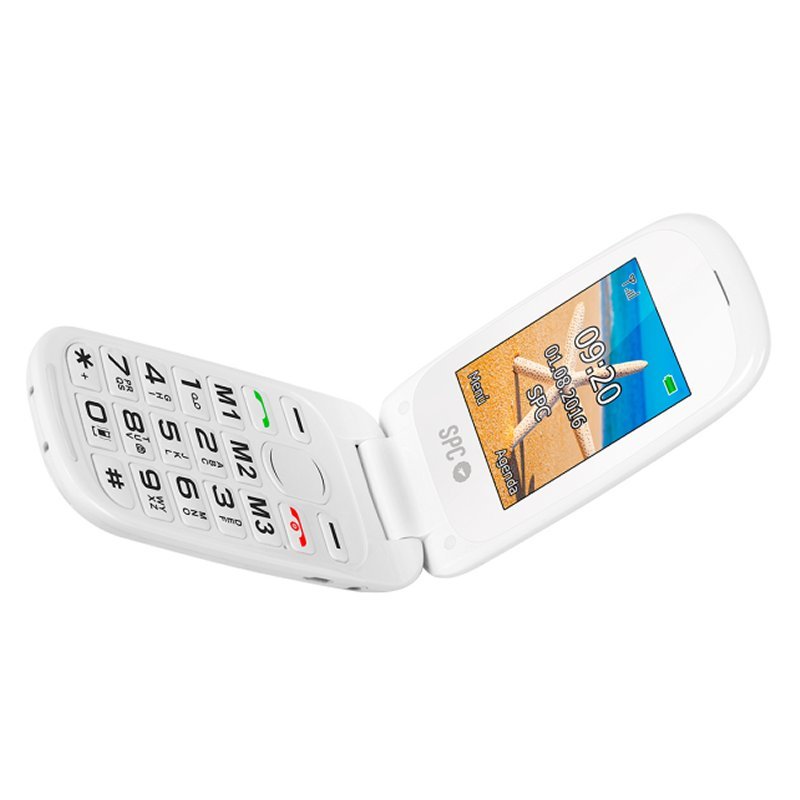 SPC 2304B Harmony Telefone Móvel BT FM + Dock Branco - Imagem de Detalhe 25