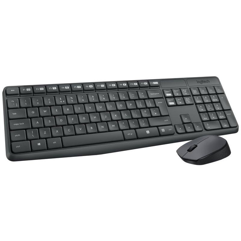 Logitech MK235 Teclado e rato Sem Fios Cinza - Imagem de Detalhe 29