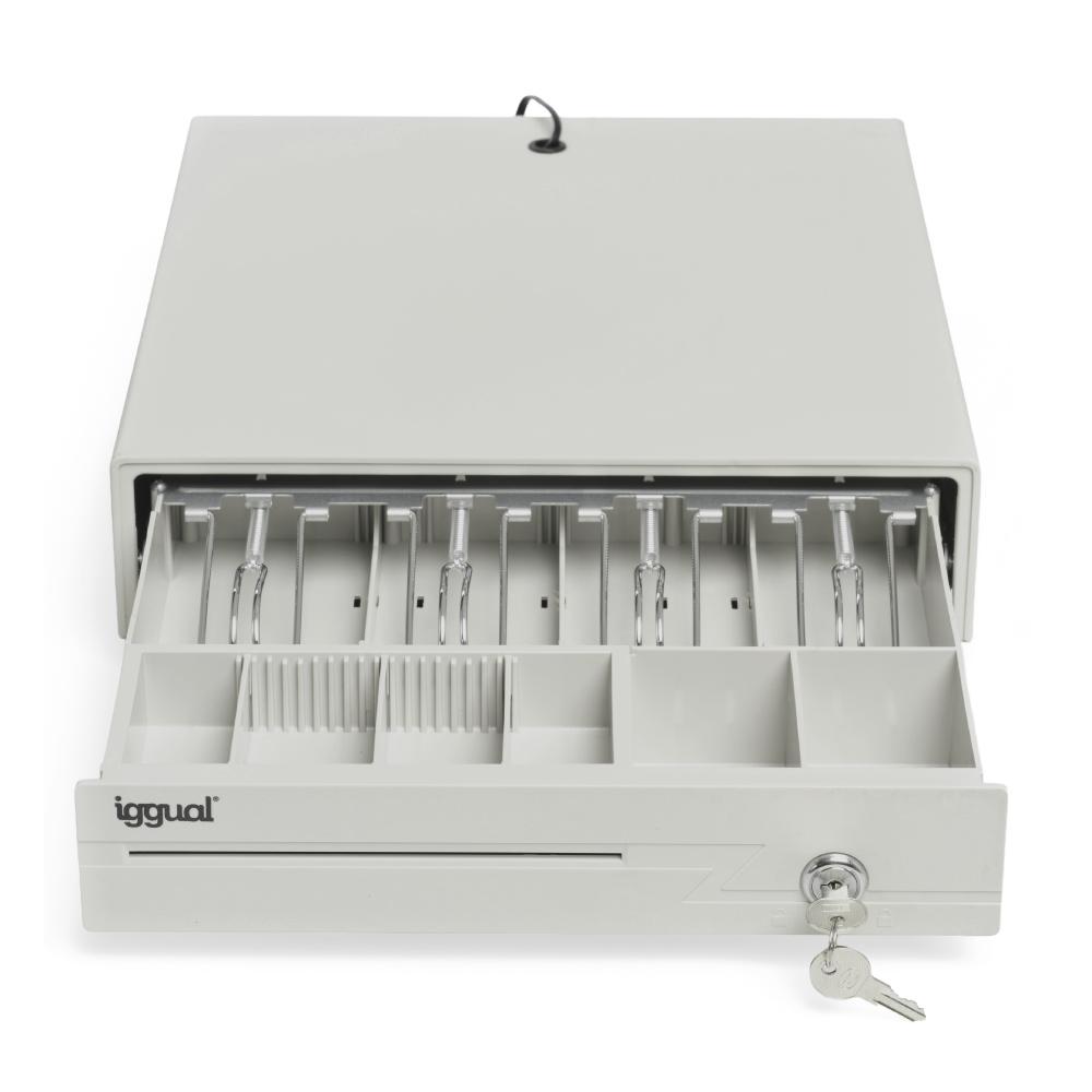 iggual Cajón portamonedas IRON-10W 38cm 4+6 branco - Imagem de Detalhe 28