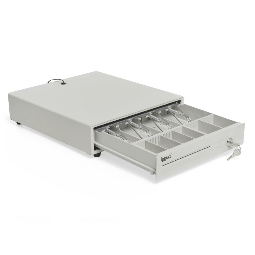 iggual Cajón portamonedas IRON-10W 38cm 4+6 branco - Imagem de Detalhe 29
