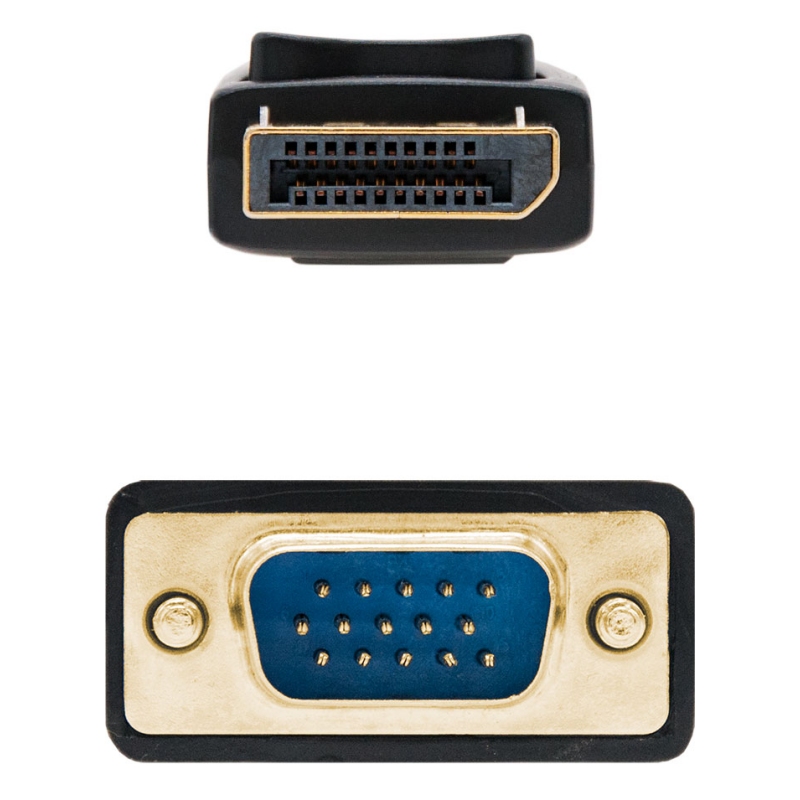 Nanocable Cabo Conversor DP para VGA preto 2 M - Imagem de Detalhe 20