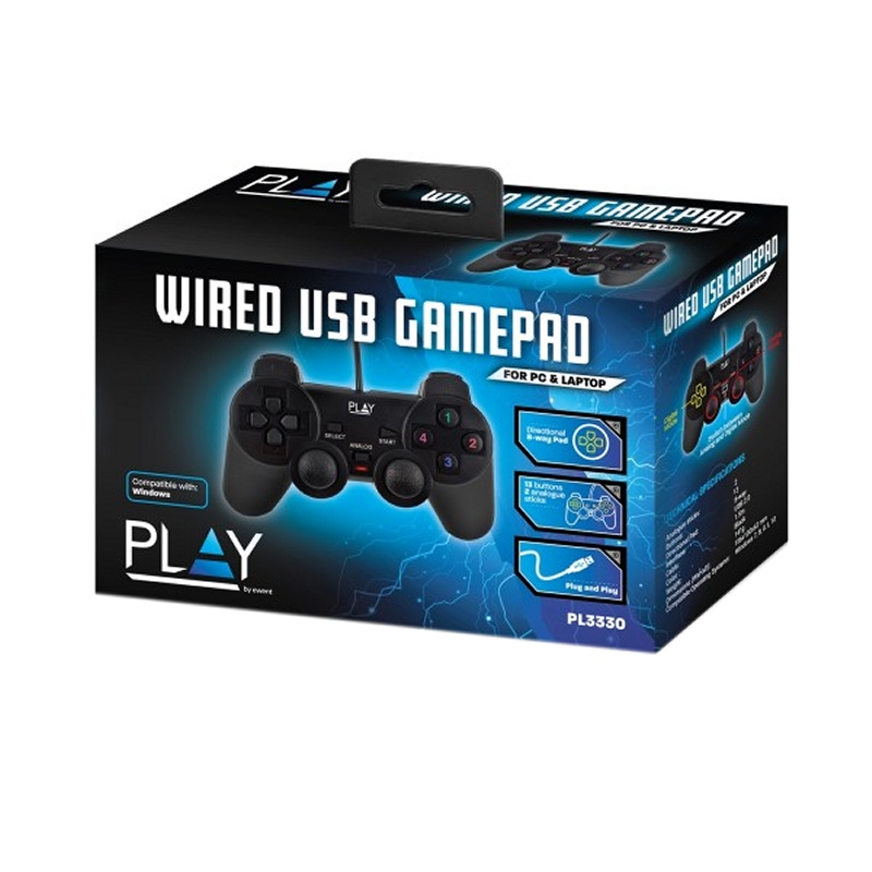 Ewent Controlo Jogo PC PL3330 USB - Imagem de Detalhe 20