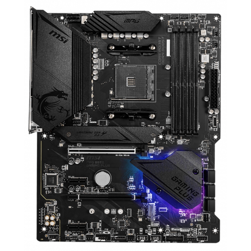 MSI Placa Base MPG B550 GAMING PLUS ATX AM4 - Imagem de Detalhe 28