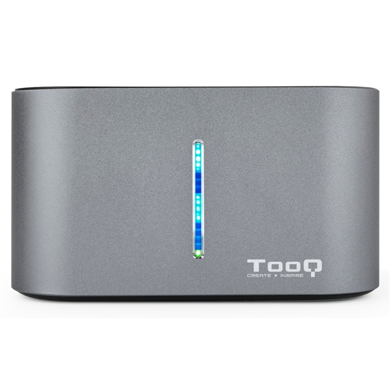 Tooq TQDS-805G Estação de Docagem Dupla Baía HDD Cinza - Imagem de Detalhe 28