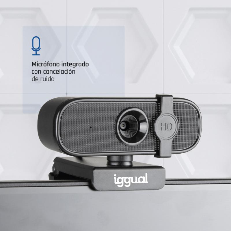 iggual Webcam USB FHD 1080p WC1080 Visão Rápida - Imagem de Detalhe 68