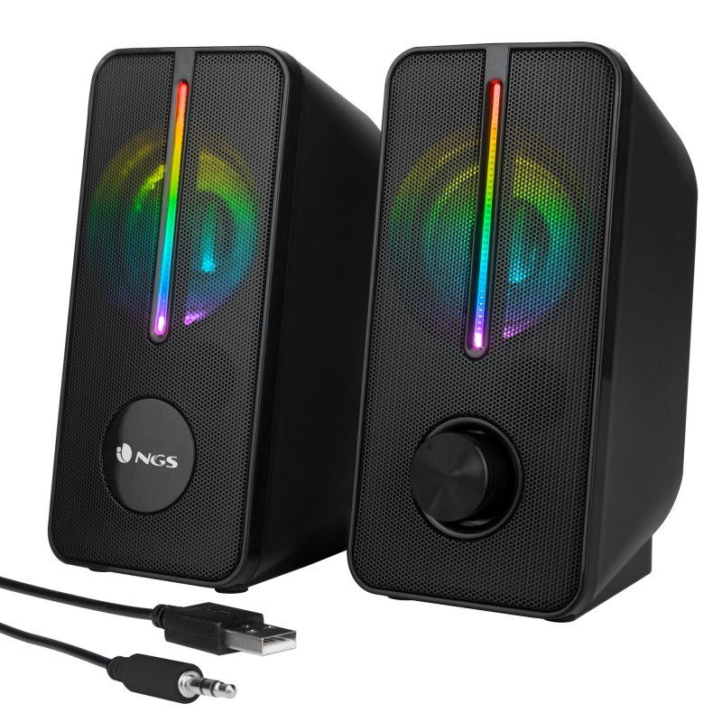 NGS Altavoces GAMING RGB 12W USB GSX-150 - Imagem de Detalhe 20