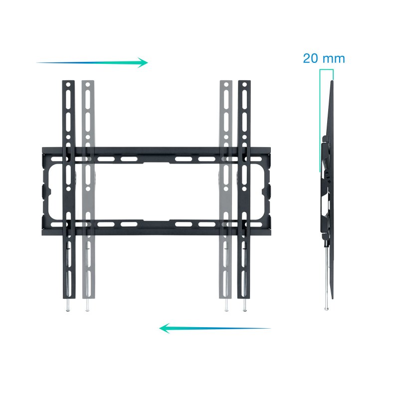 Tooq Suporte de parede LP1070F-B para ecrãs 32"-70" - Imagem de Detalhe 26