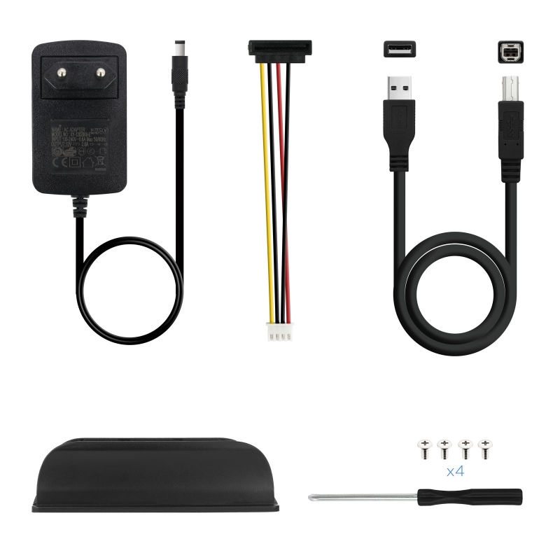 TooQ TQE-3520B caixa externa HD 3.5"IDE/SATA3 Preta - Imagem de Detalhe 31