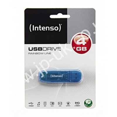 Intenso 3502450 Lápiz USB 2.0 Arco-íris 4GB Azul - Imagem de Detalhe 11