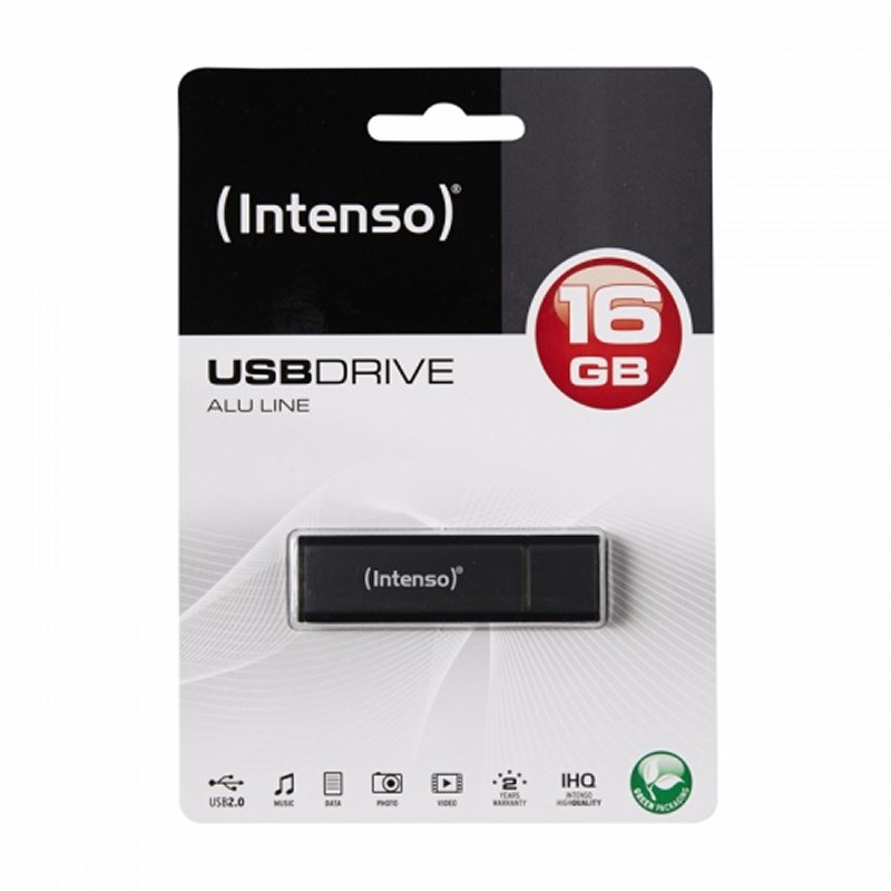 Intenso 3521471 Lápiz USB 2.0 Alu 16GB Antracita - Imagem de Detalhe 22