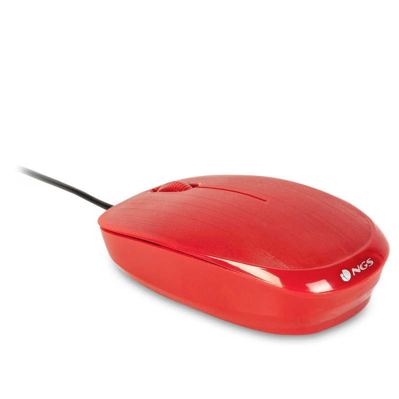 NGS Rato óptico Redflame 1000 Dpi Vermelho - Imagem de Detalhe 32