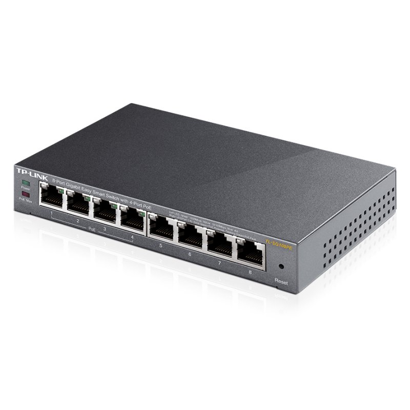 TP-LINK TL-SG108PE Switch 8xGB 4xGB PoE - Imagem de Detalhe 21