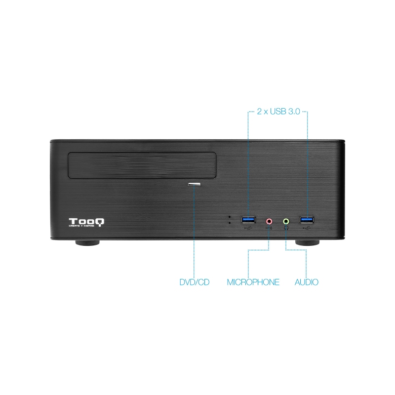 Tooq Caixa Micro ATX/ITX TQC-3006DU3C 500W USB3.0 - Imagem de Detalhe 32