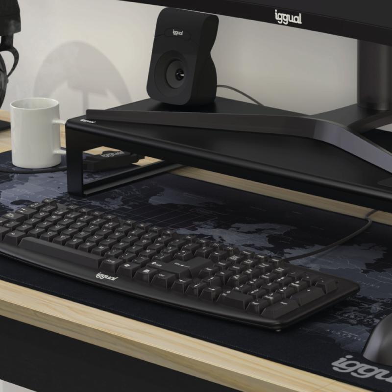iggual Teclado padrão CK-BASIC-105T negro - Imagem de Detalhe 55