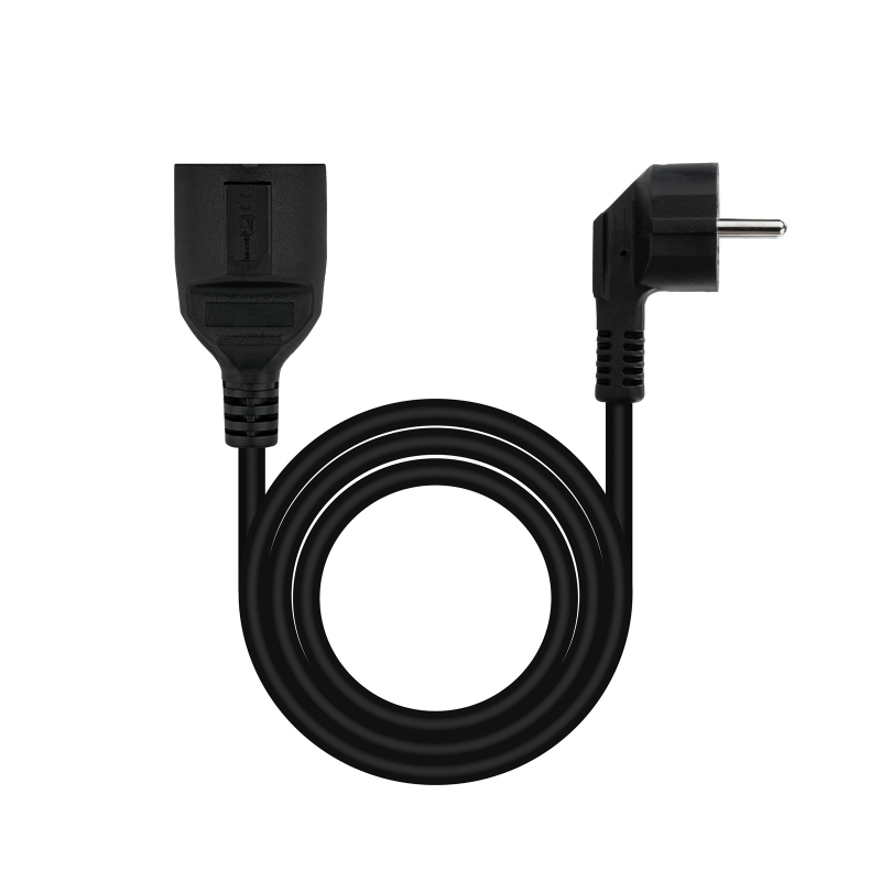 Nanocable Cabo de Alimentação Alargador schuko preto 2 M - Imagem de Detalhe 22