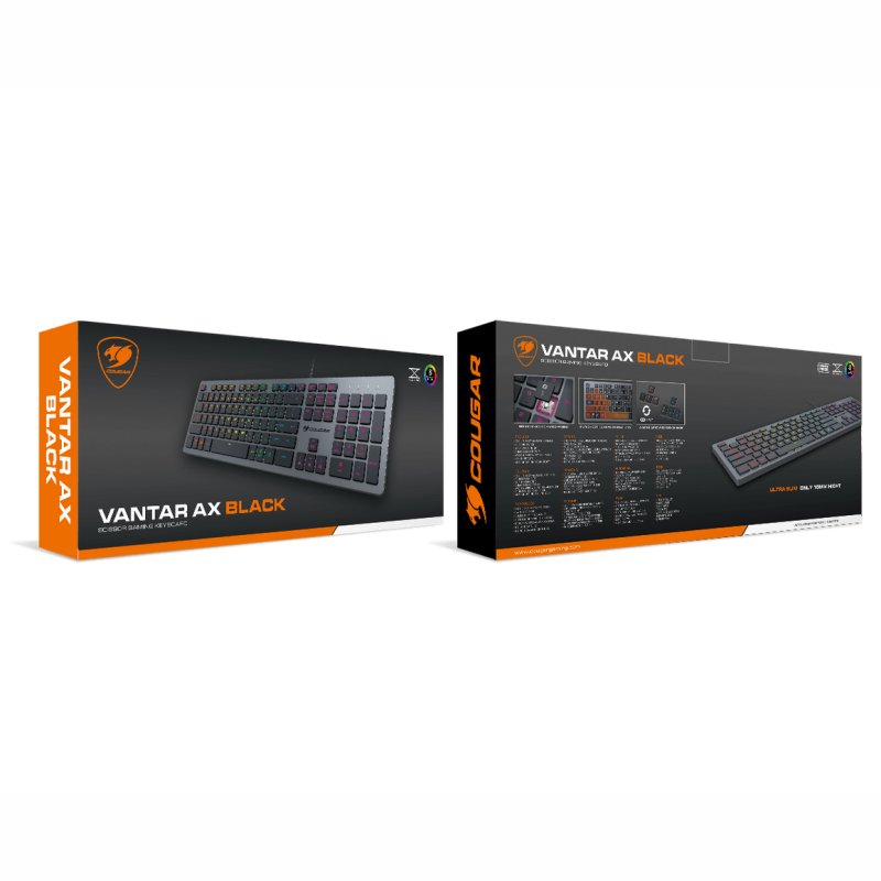 Cougar Teclado Vantar AX Preto Gaming - Imagem de Detalhe 33