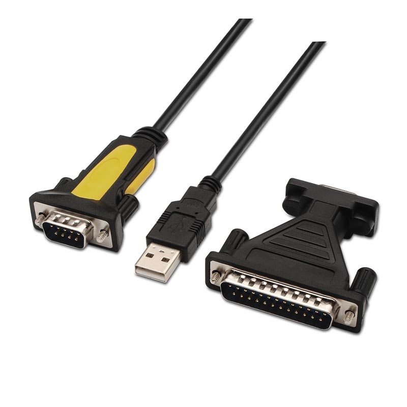 Nanocable Adaptador USB a Série DB9M/25H - Imagem de Detalhe 12