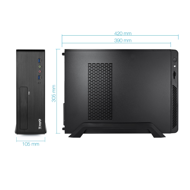 Tooq Caixa Micro ATX/ITX TQC-3006DU3C 500W USB3.0 - Imagem de Detalhe 36