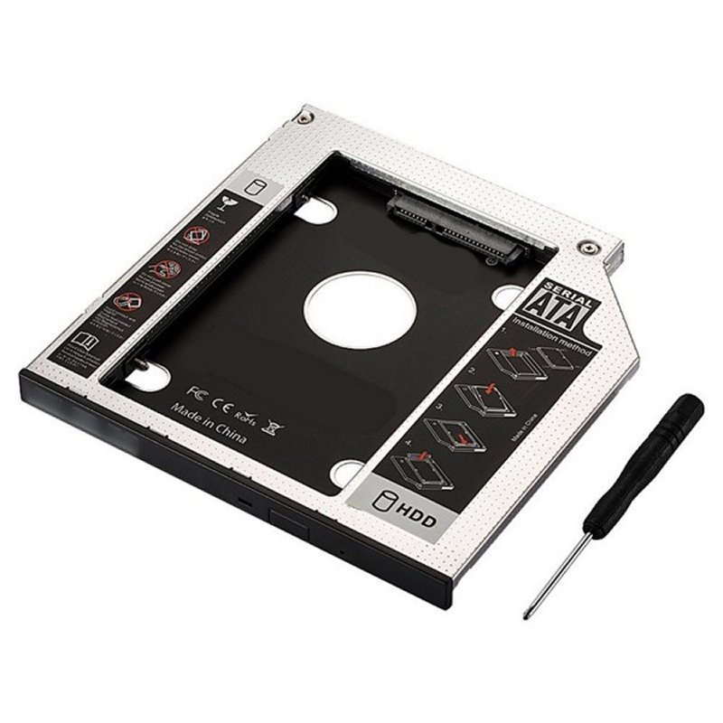 EWENT ADAP.HDD/SSD SATA PARA UNIDADE ÓPTICA 9.5mm - Imagem de Detalhe 35