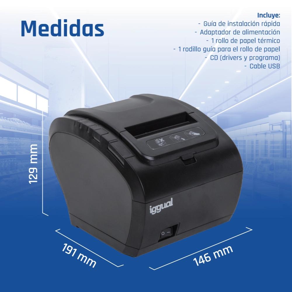 iggual Impressora Térmica TP8002 USB+RS232+Ethernet - Imagem de Detalhe 84
