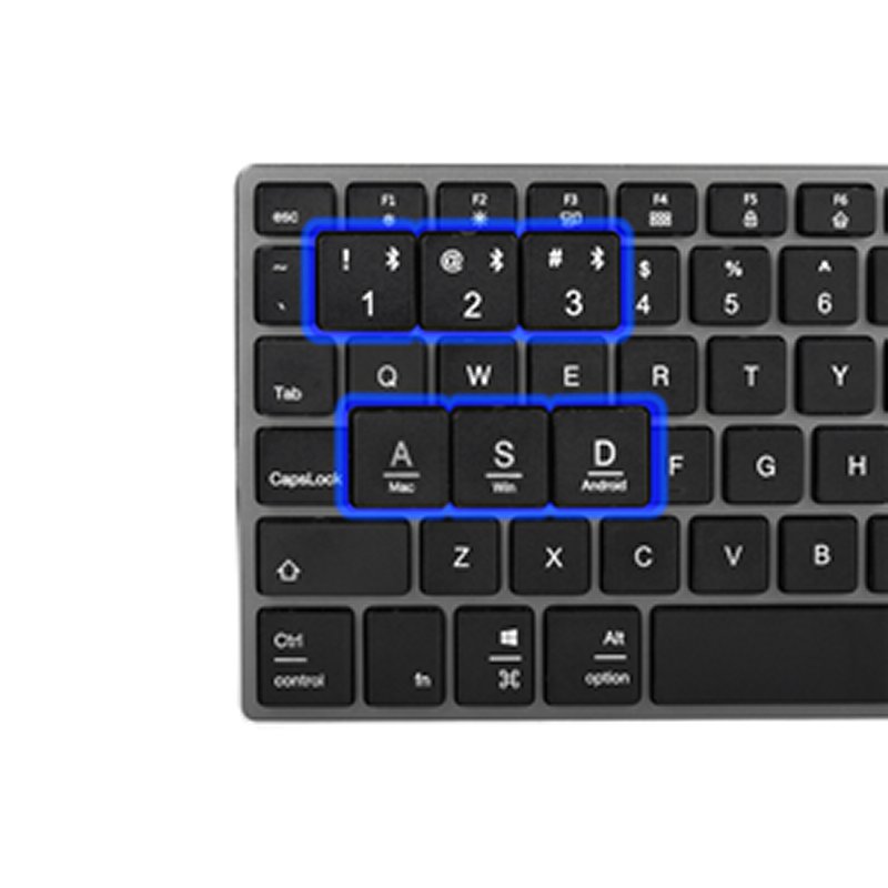 NGS FORTUNE Teclado inalâmbrico multidispositivo BT - Imagem de Detalhe 35